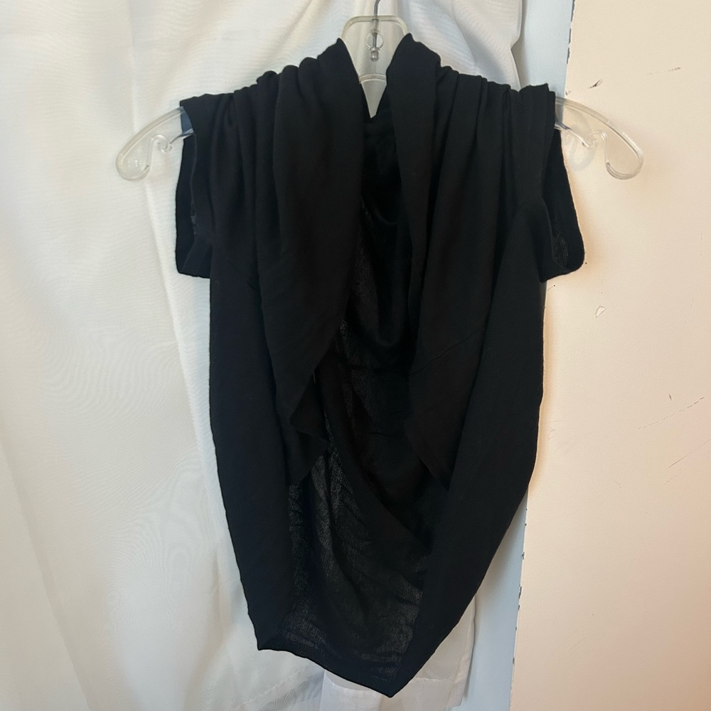M.I.L.A Made In LA Silk/Cashmere Shrug O/S